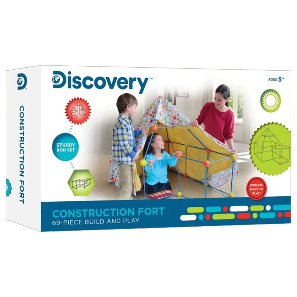 Discovery - Toy Construction Fort - 69Pcs