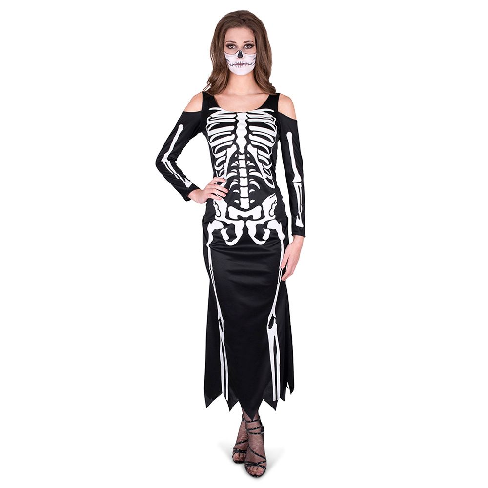 Party Magic - Skeleton Dress Women Costume 