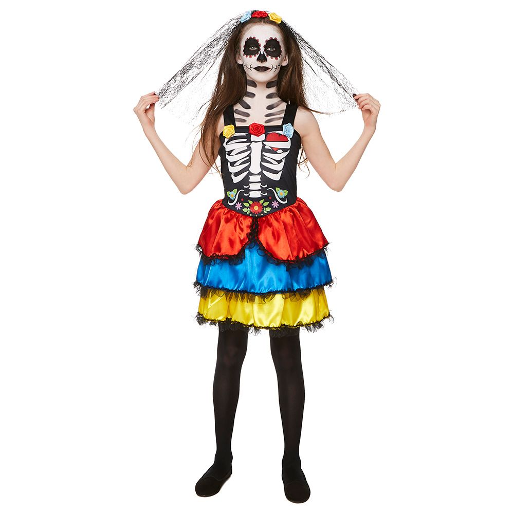 Party Magic - Day Of Dead Girl Costume 