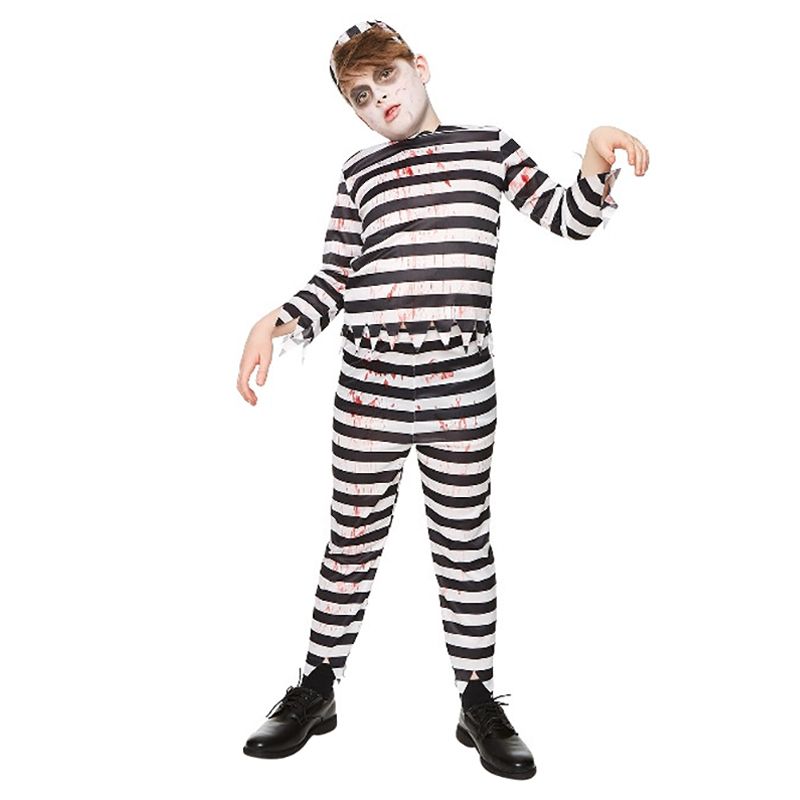 Party Magic - Zombie Prisoner Boy Costume 