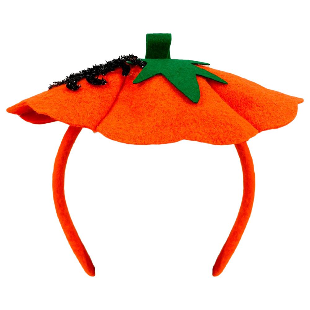 Party Magic - Pumpkin Headband W/ Spider