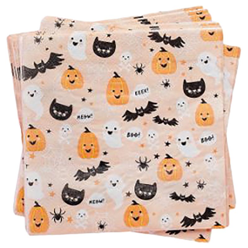 Hootyballoo - Halloween Character Paper Napkins - 20pcs