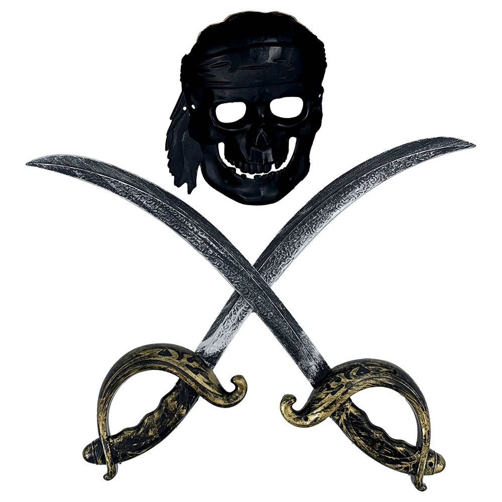 Party Magic - Pirate Mask W/ Rapier Set