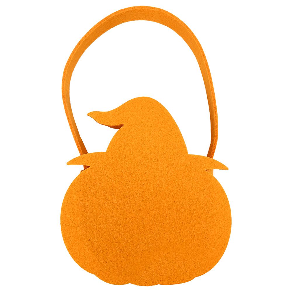 Party Magic - Pumpkin Felt Bag W/ Purple Hat