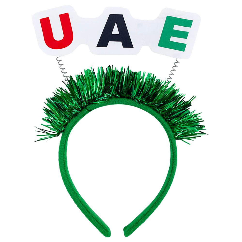 Party Magic - UAE Headband - Red/Green/White/Black