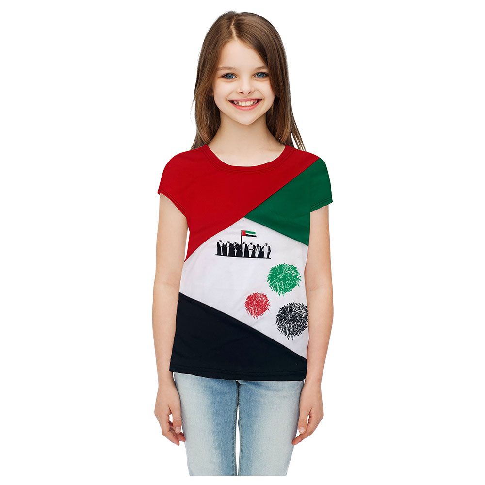 Party Magic - UAE T-Shirt - Red/Green/White/Black