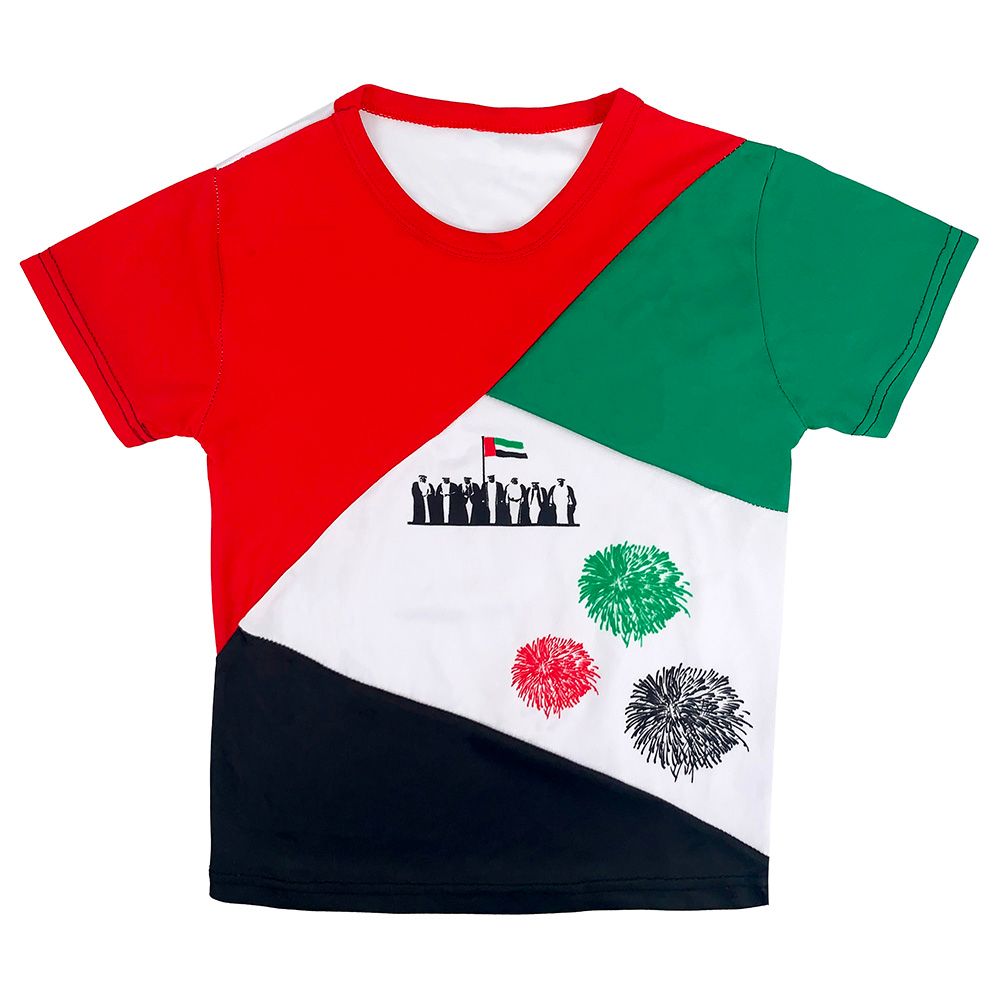 Party Magic - UAE T-Shirt - Red/Green/White/Black