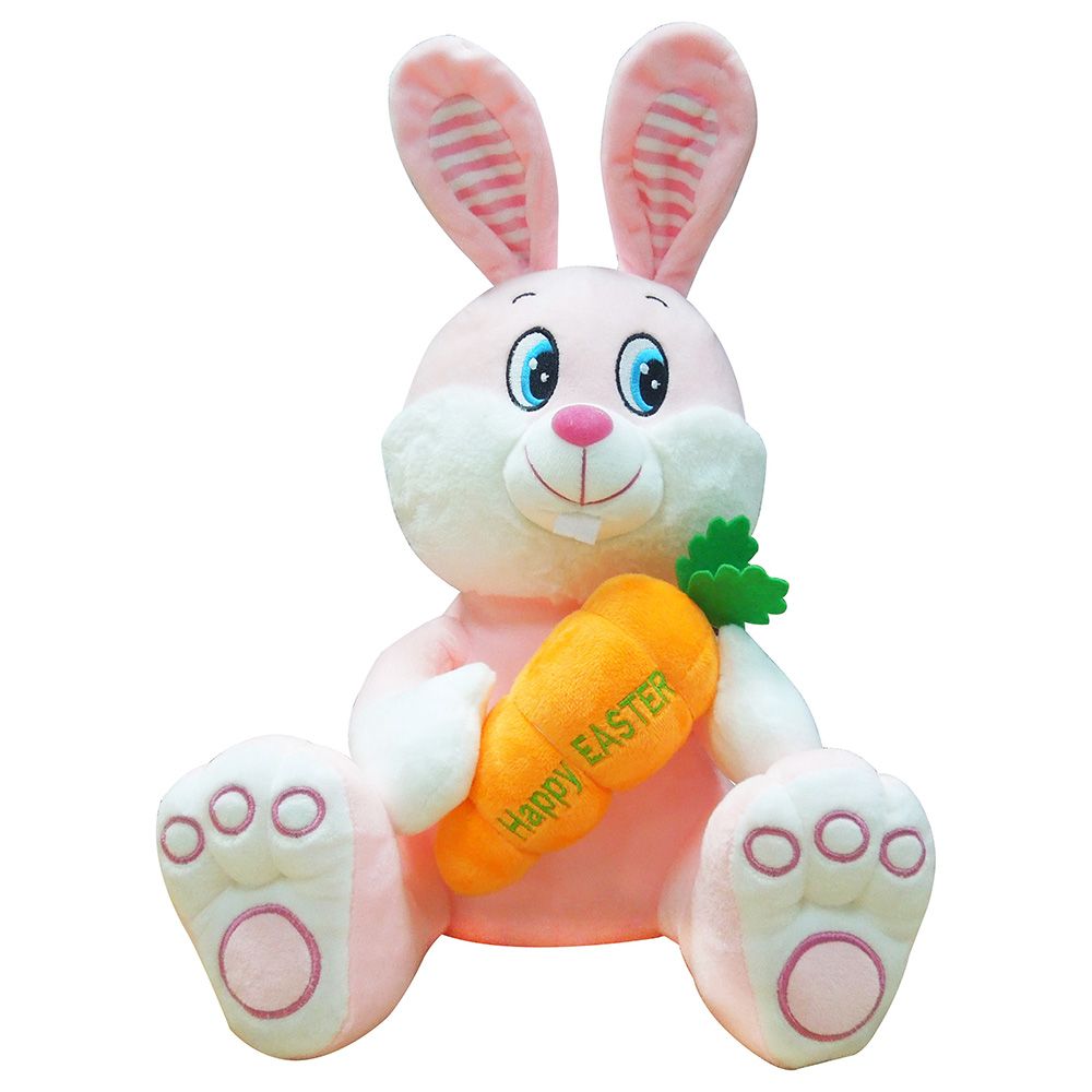 Party Magic - Easter Bunny With Carrot Soft Toy