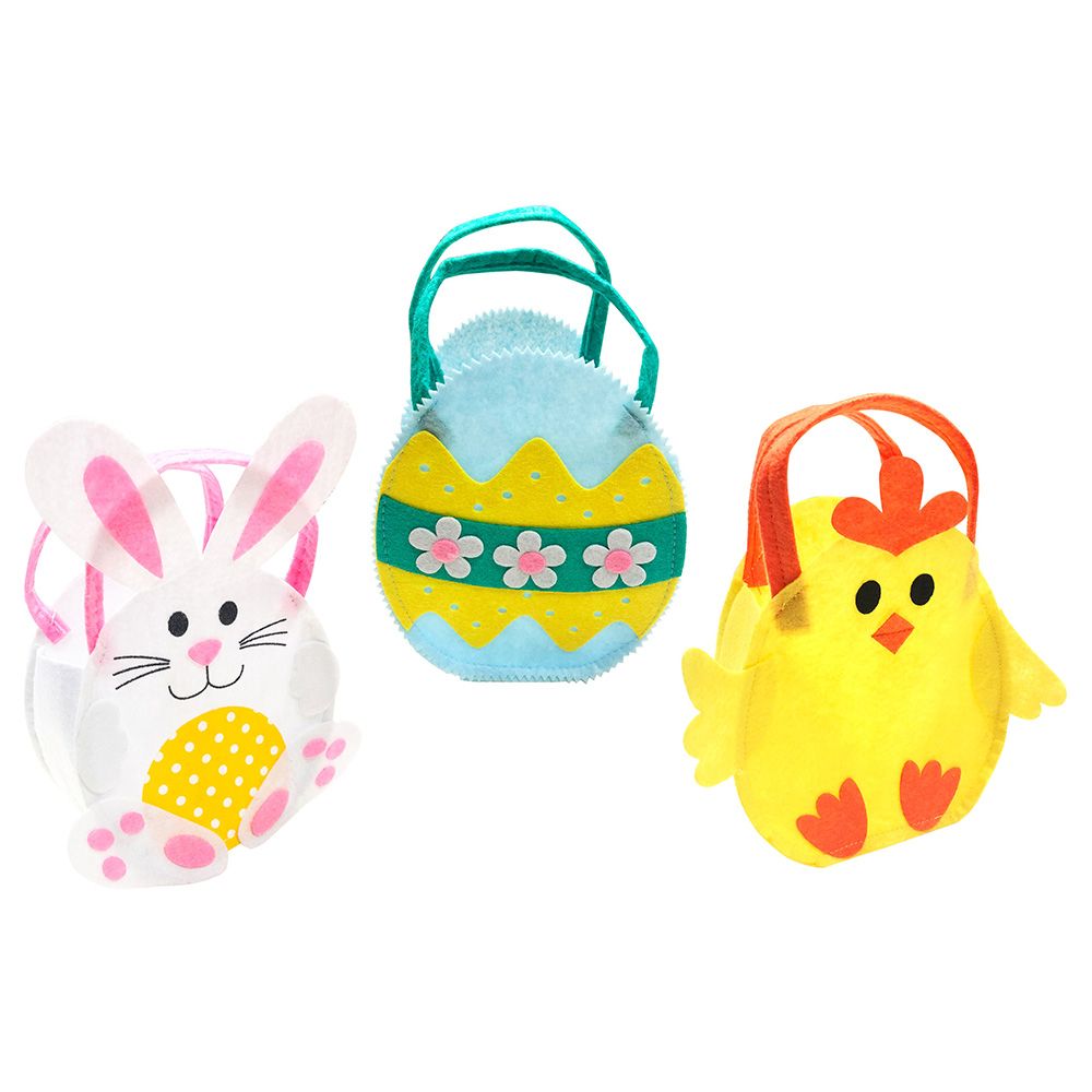 Party Magic - Easter Felt Basket Assorted