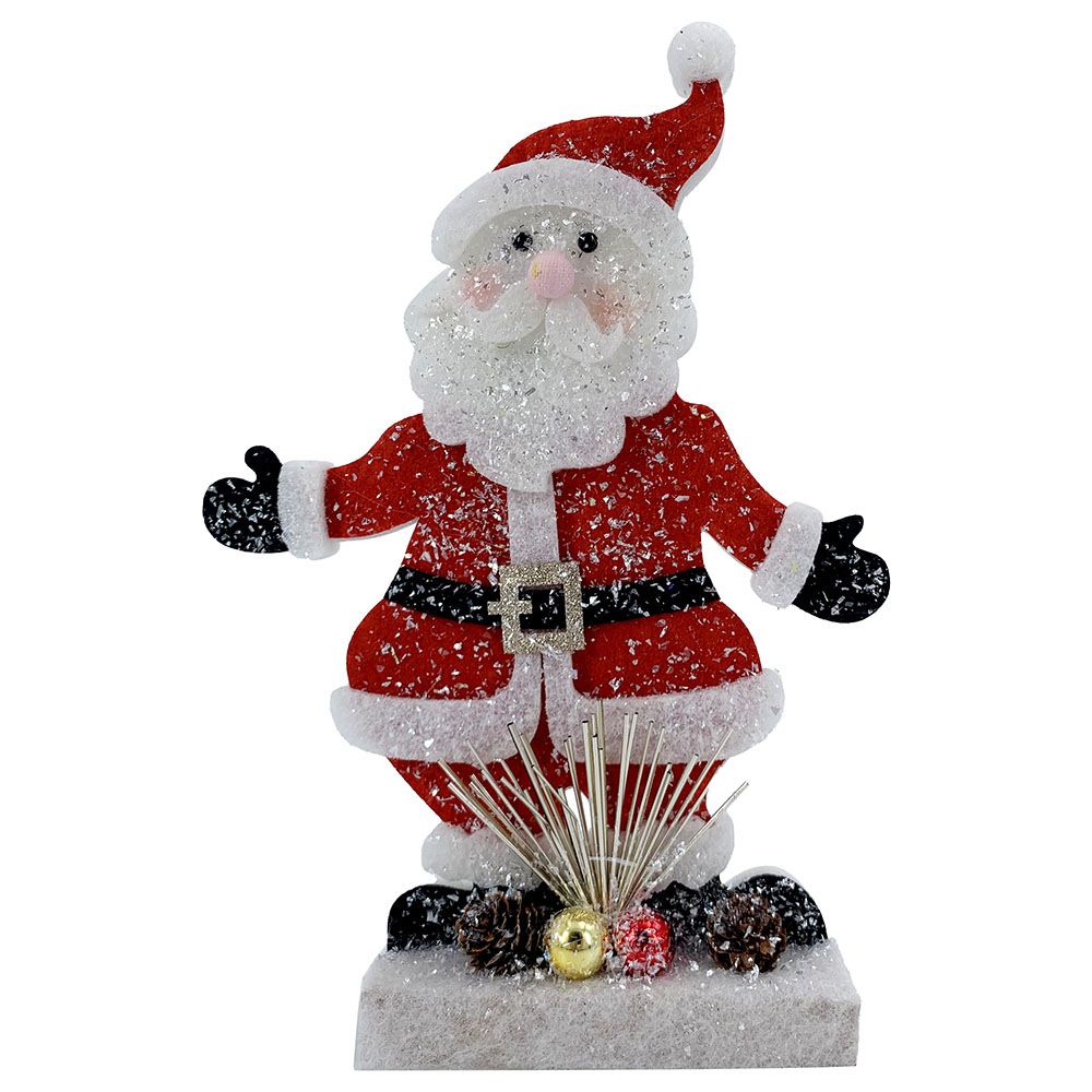 Christmas Magic - Standing Santa Table Decoration - 30 cm