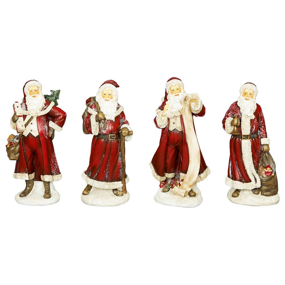 Premier - Traditional Santa 4 Assorted