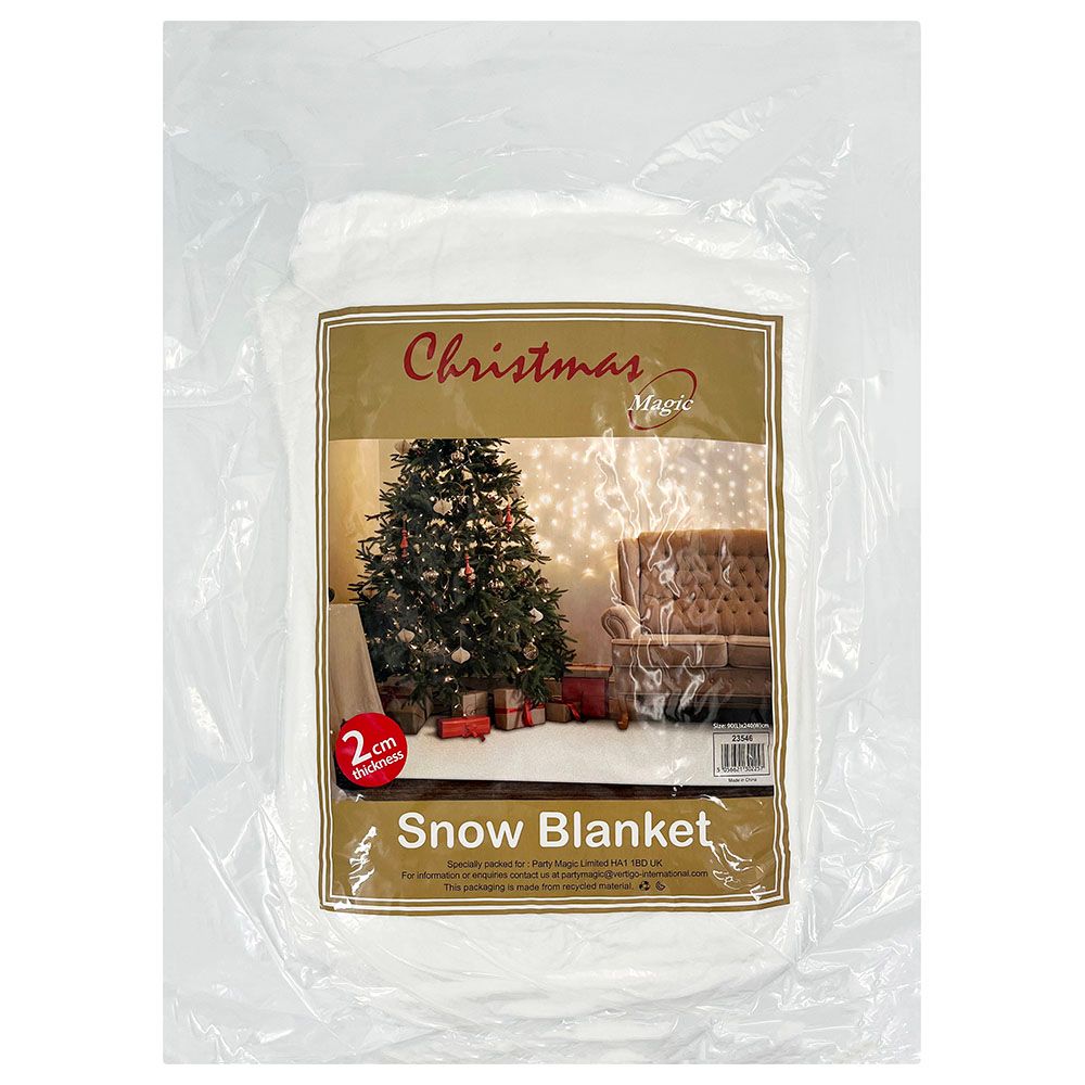 Party Magic - Snow Blanket 90 x 240 cm 