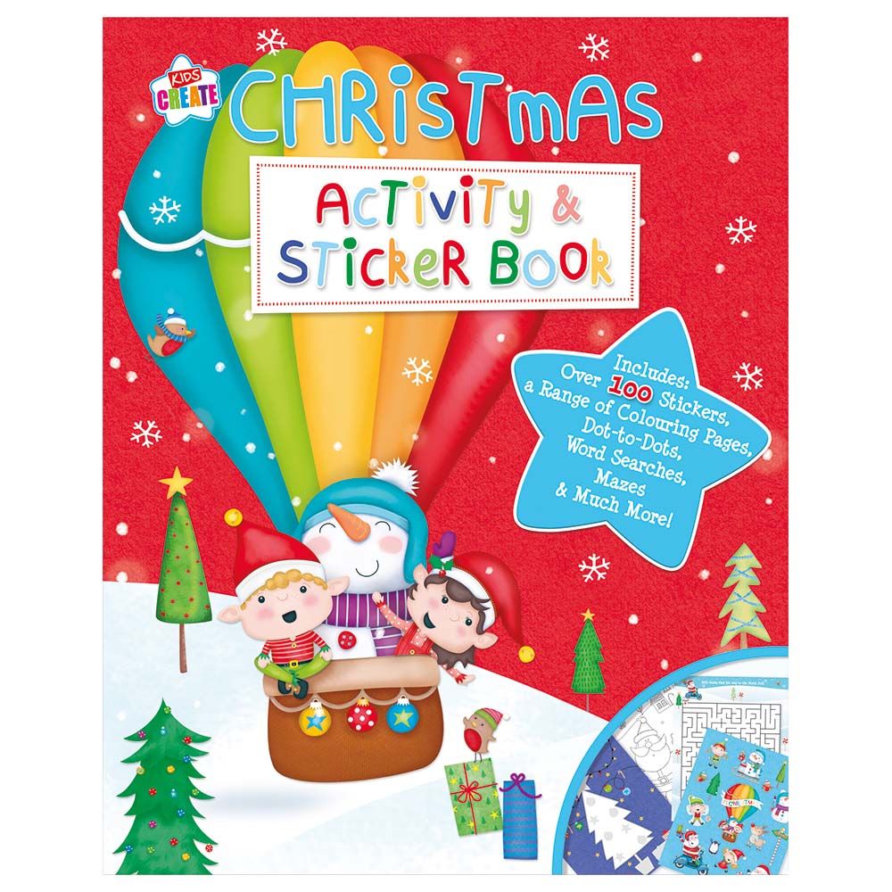 Giftmaker - Christmas Fun Activity & Sticker Book 