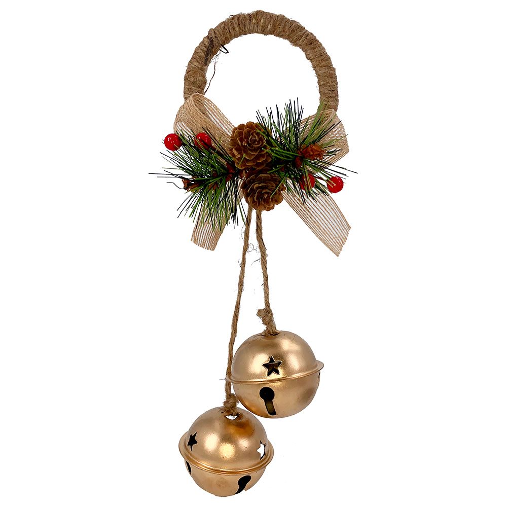 Party Magic - Christmas Hanging Decoration 30cm - Gold 