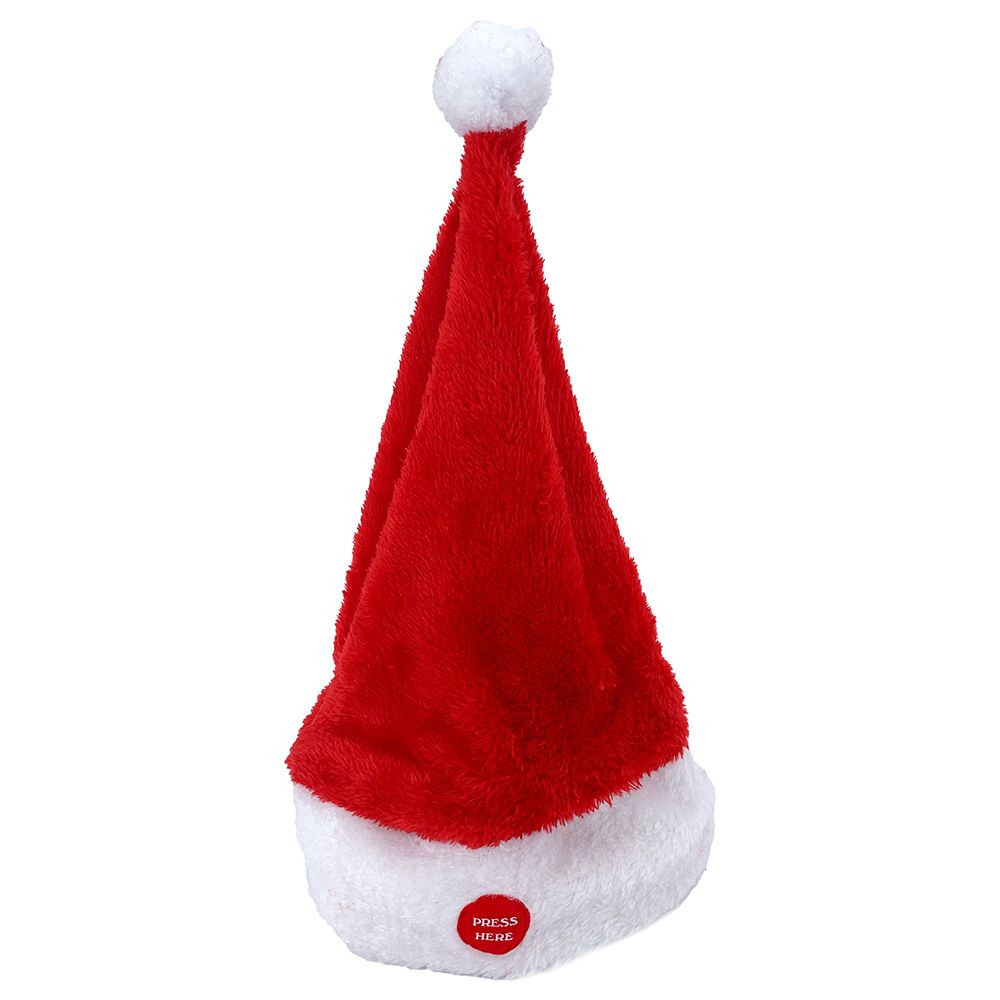 Christmas Magic - Musical Moving Santa Hat - 22x40 cm