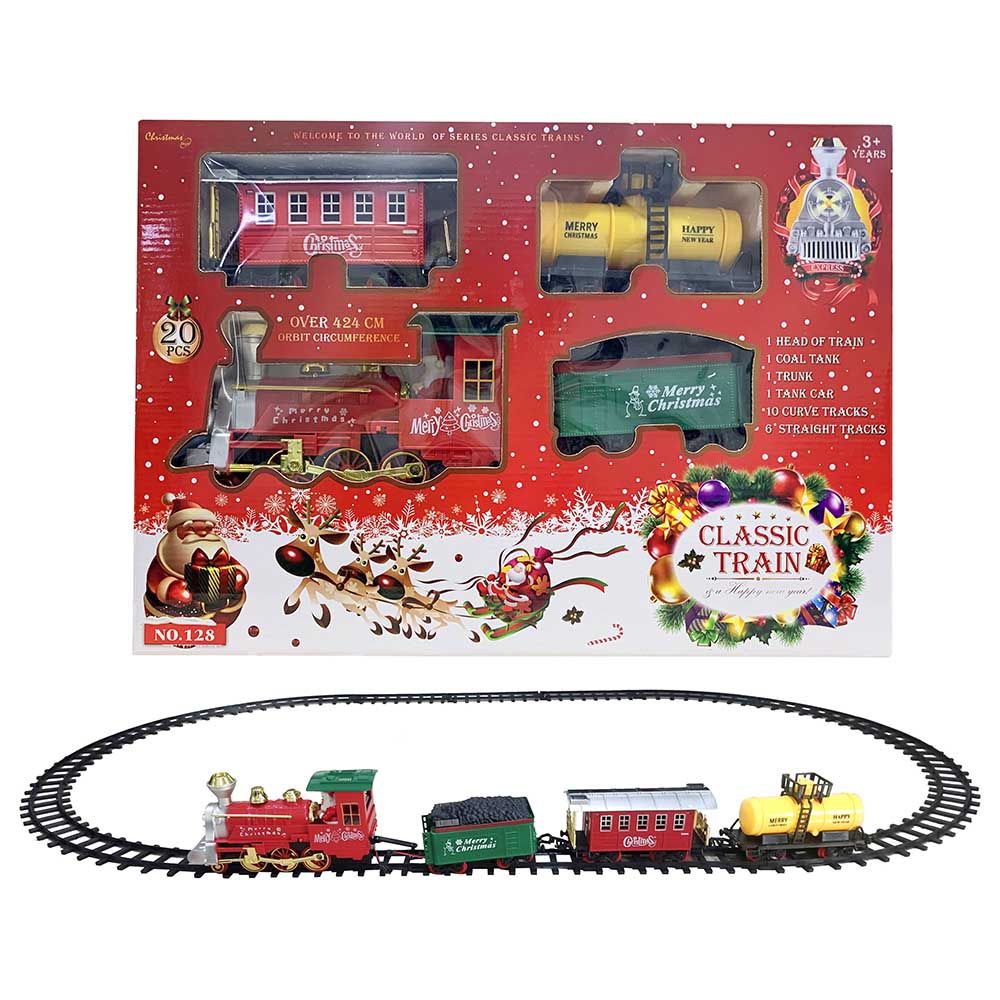 Christmas Magic - Classic Train Toy Set - 20pcs