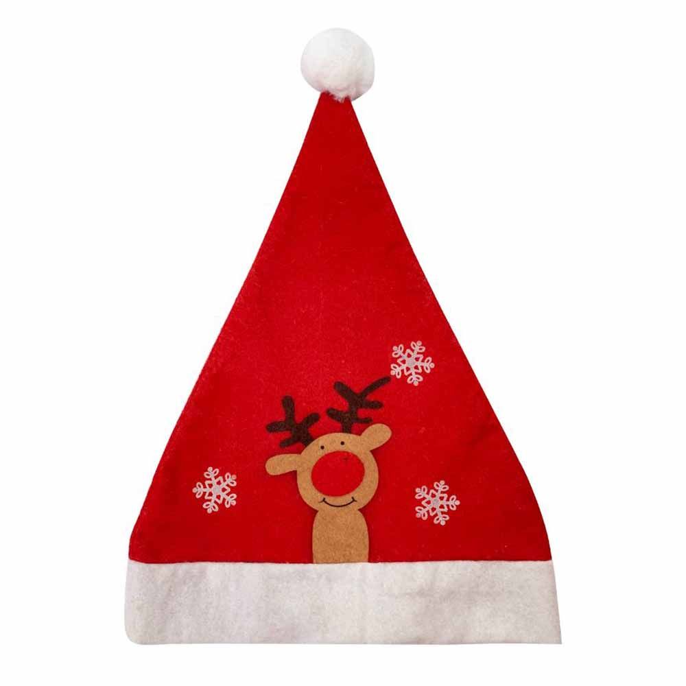 Christmas Magic - Merry Christmas Santa Hat - 40 cm - Assorted