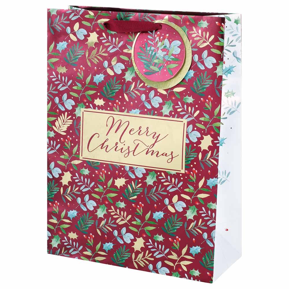 Tom Smith - Festive Foliage Bag - Large