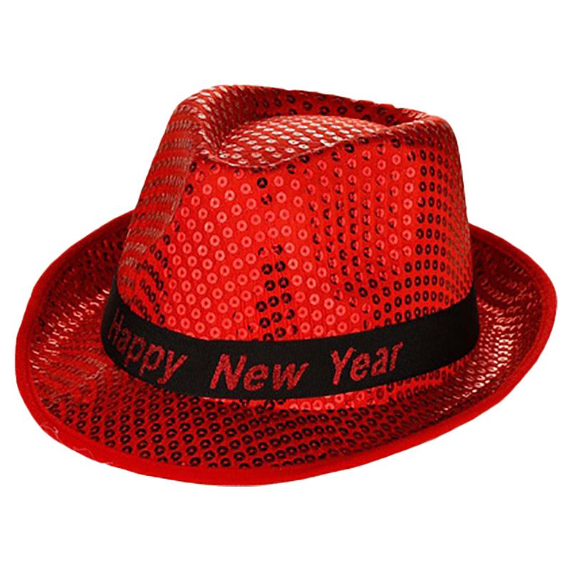 Party Magic - Sequins Hat - Red