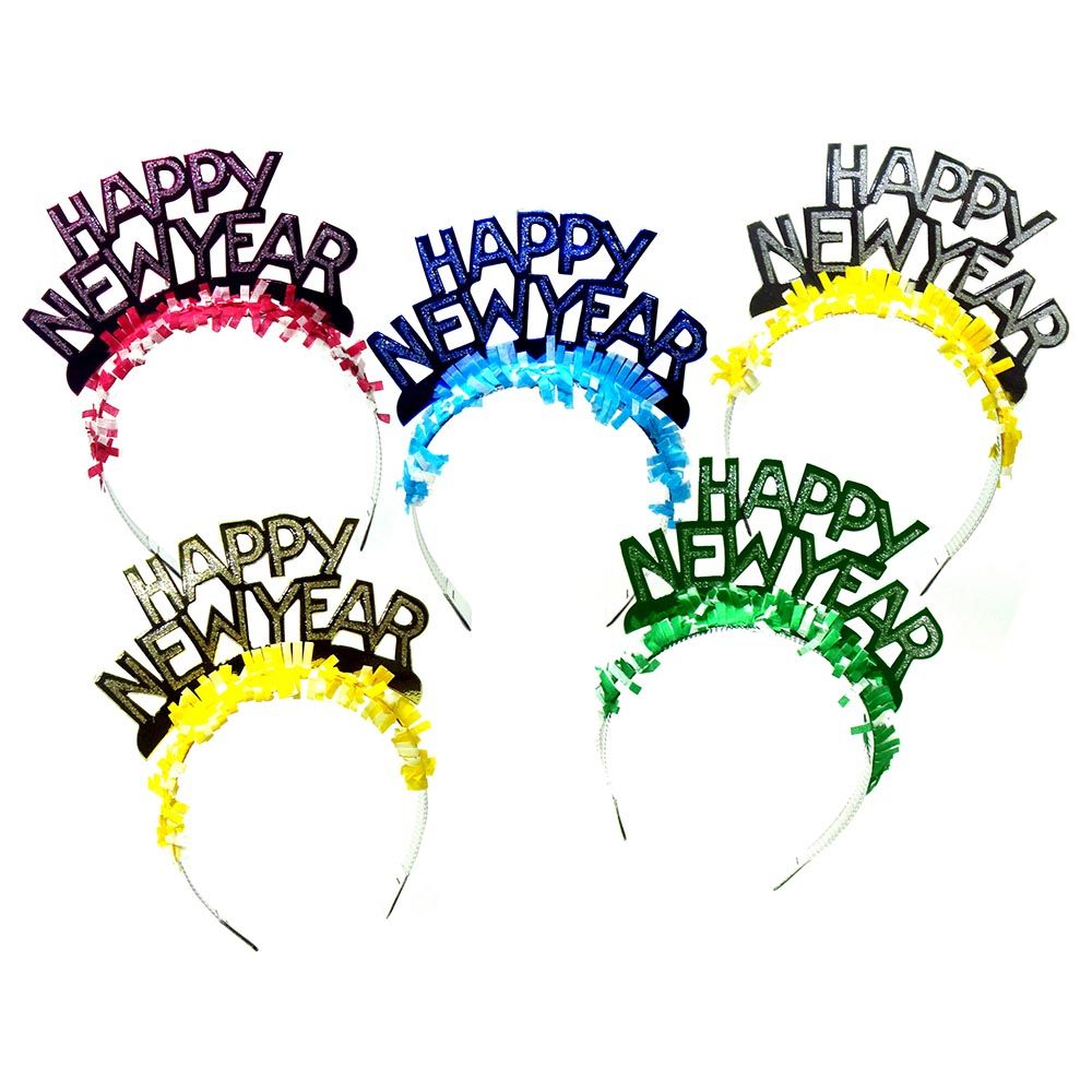 Party Magic - Happy New Year Tiara - Pack of 6