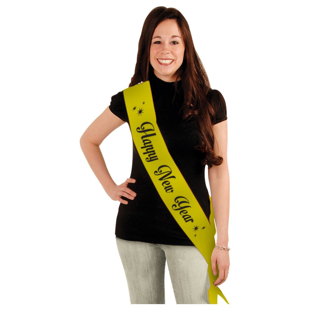 Party Magic - Happy New Year Sash 150x10cm