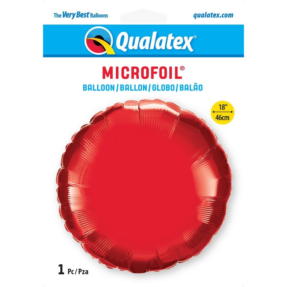 Qualatex - Ruby Red 18" Foil Balloon