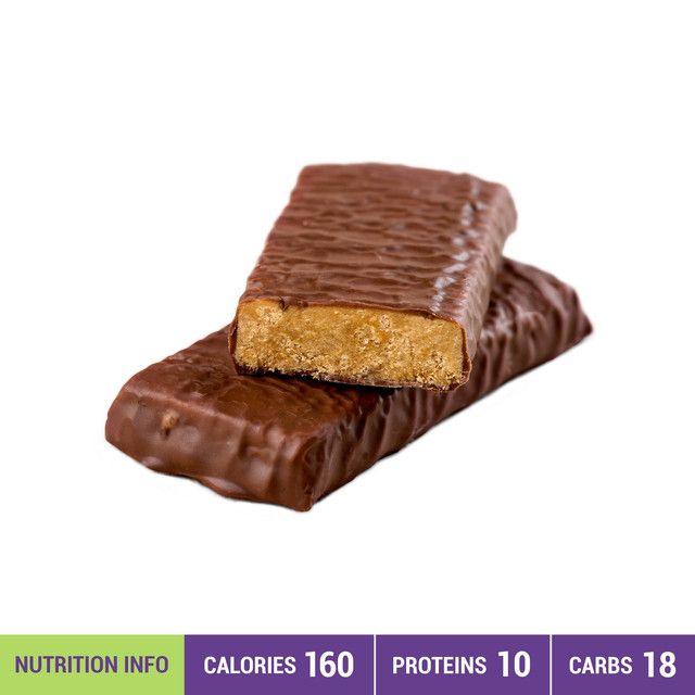 Qvie - Peanut Butter Crunch Bar - 7pcs Per Box