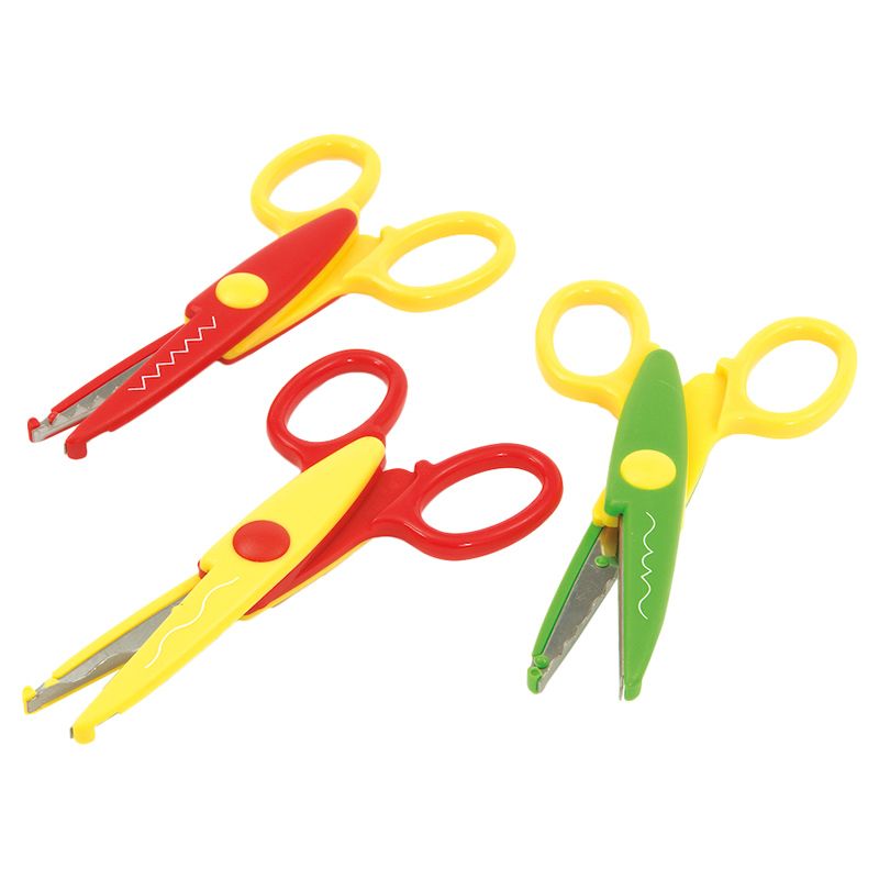 TTS - Soft Handled Grip It Scissors With Storage - 32pcs