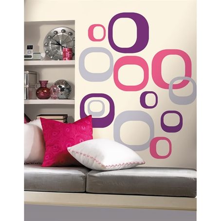 RoomMates Modern Ovals Peel & Stick Wall Decals