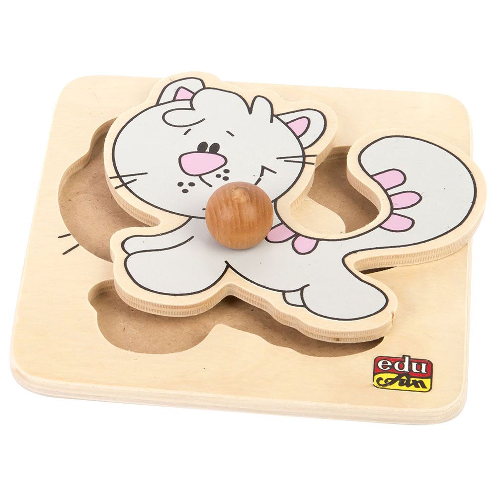 Edu Fun - Small Matching Board Puzzle - Cat 