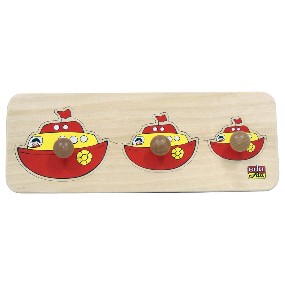 Edu Fun - Wooden Board Who's Bigger? - Ship 