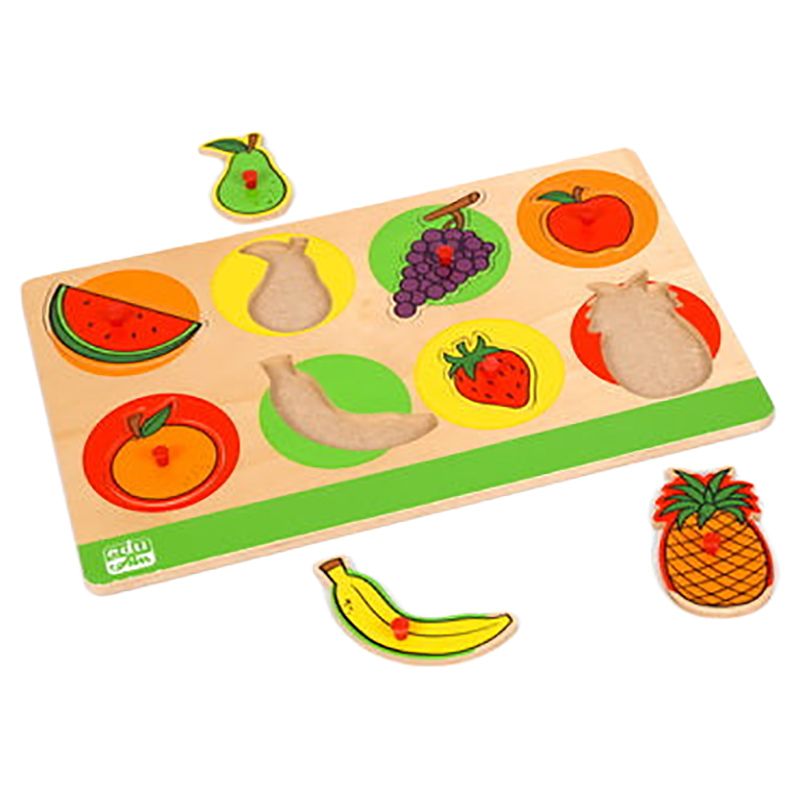 Edu Fun - Insert Boards Puzzle - Fruits