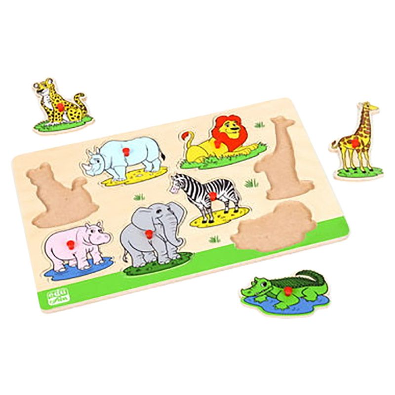 Edu Fun - Insert Boards Puzzle - Wild Animals