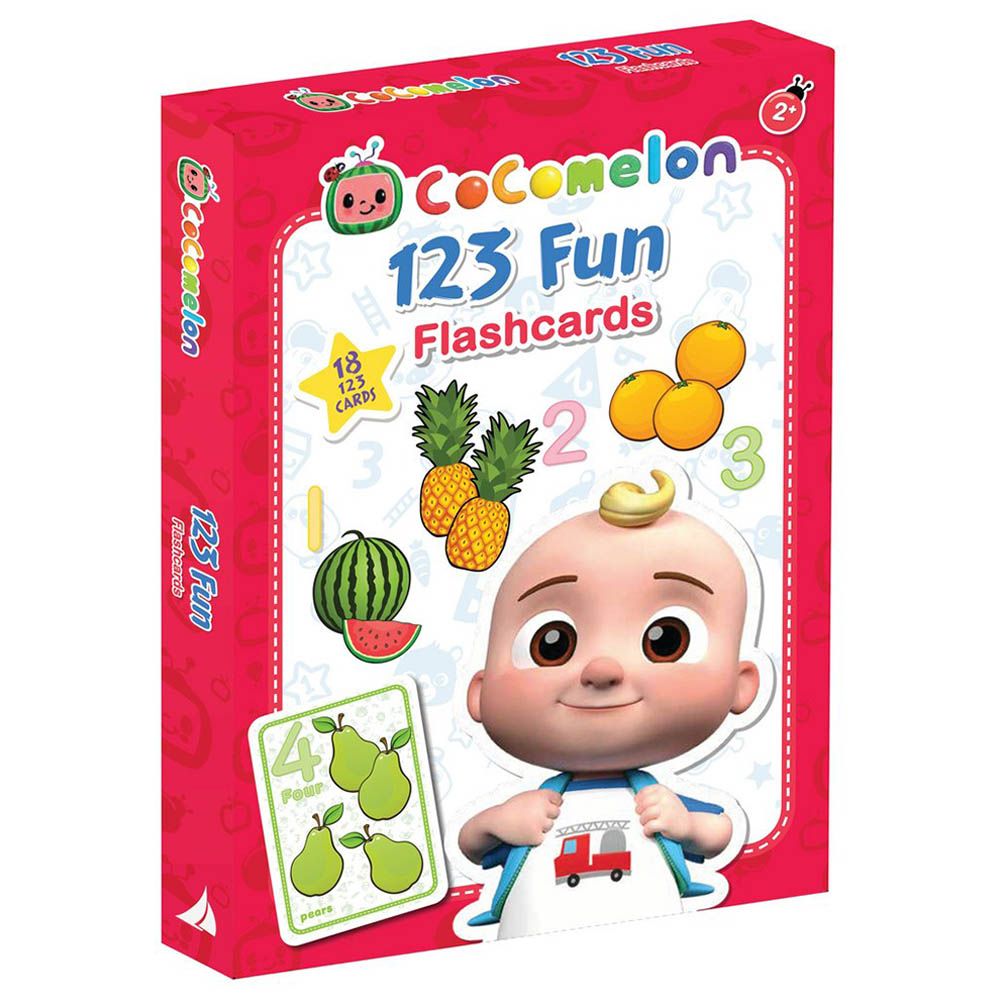 Cocomelon - Giant Flash Cards - 123 Fun