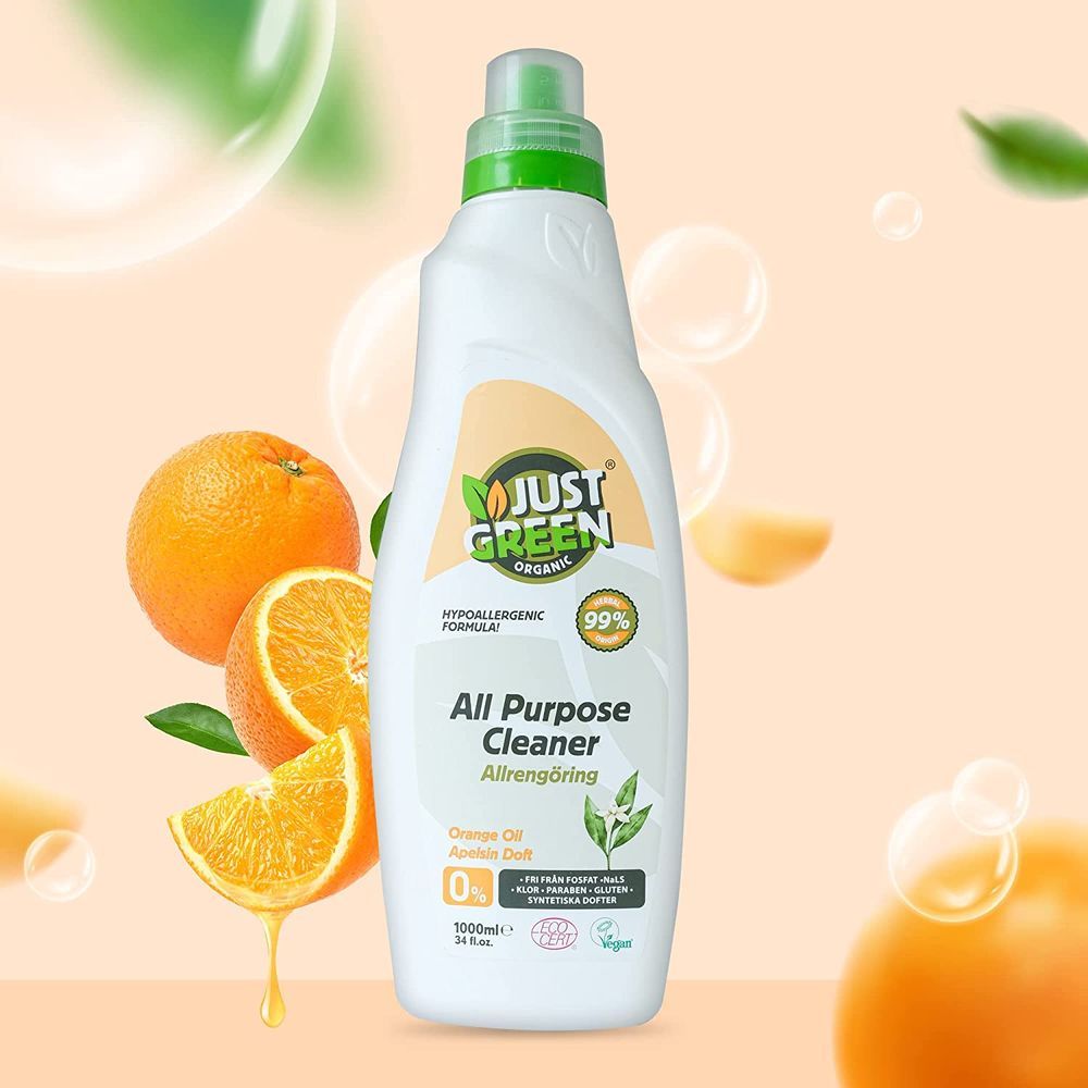 Just Green Organic - Orange Oil All Purpose Cleaner - 1000ml