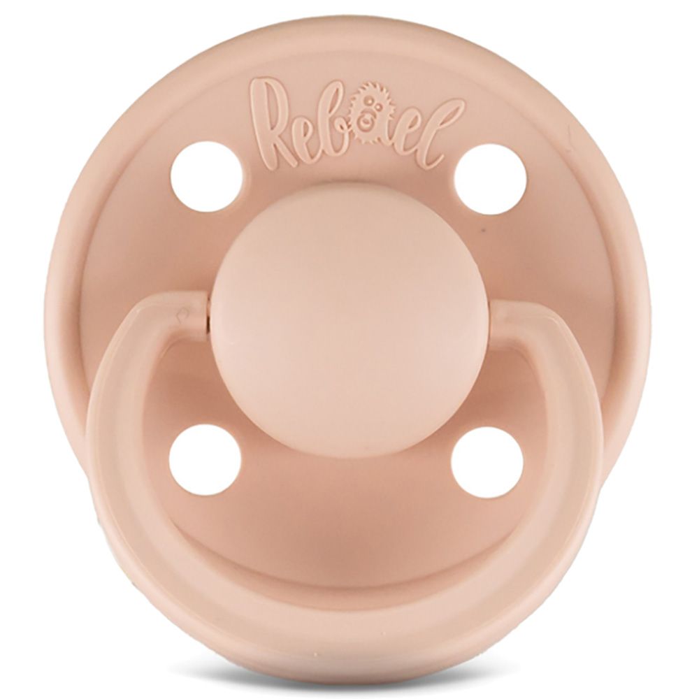 Rebael - Mono Round Pacifier S1 0-6M - Blush