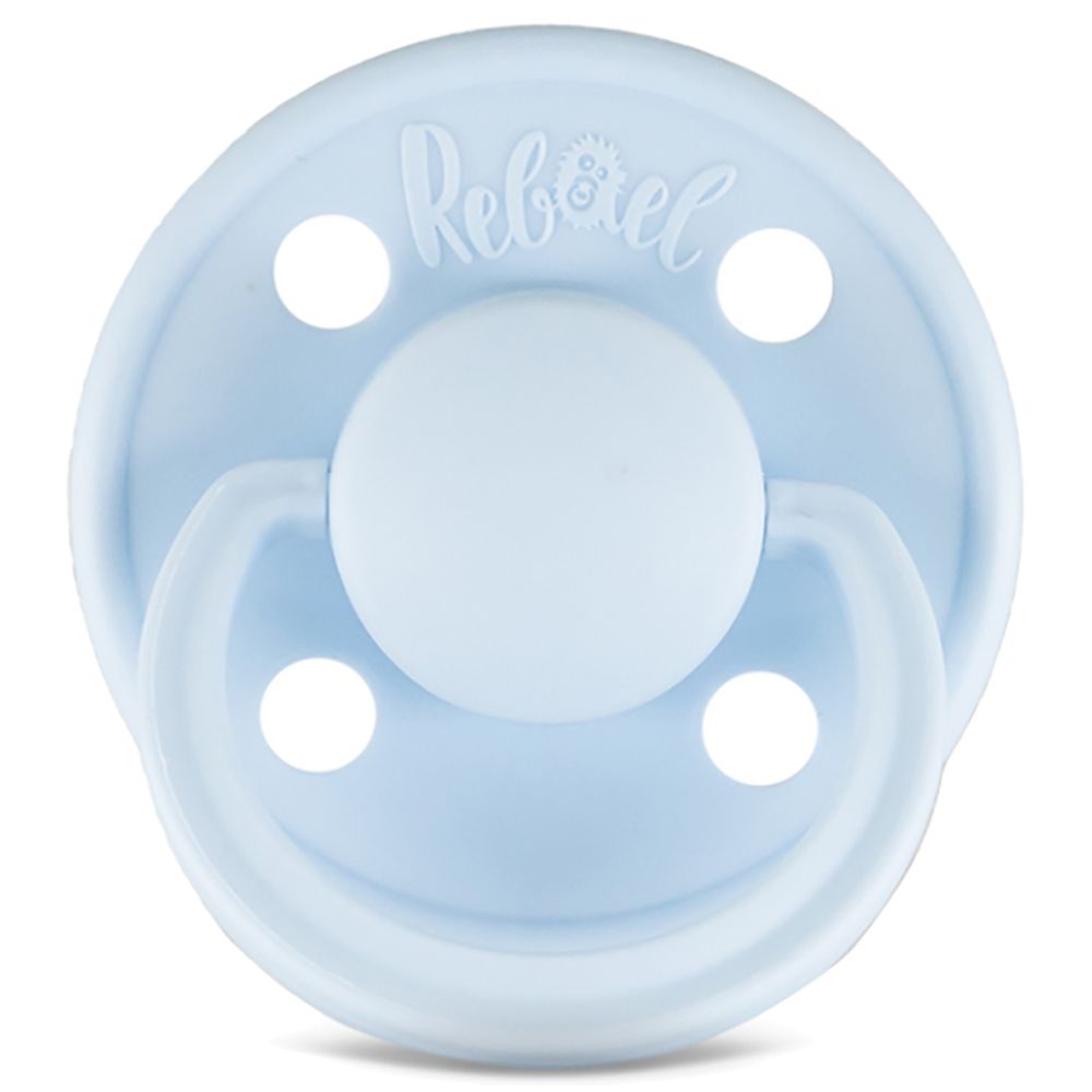 Rebael - Mono Round Pacifier S2 6M+ - Tiny Sky