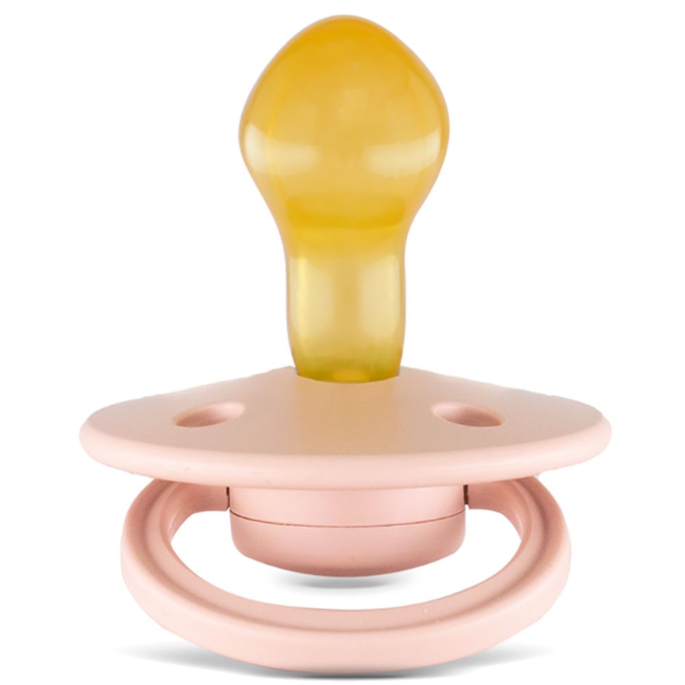 Rebael - Mono Round Pacifier S2 6M+ - Blush