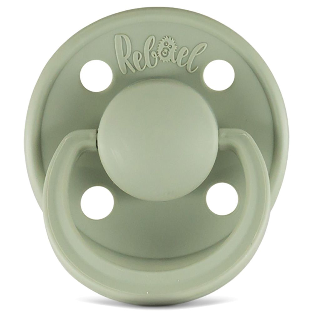 Rebael - Mono Round Pacifier S1 0-6M - Laurel