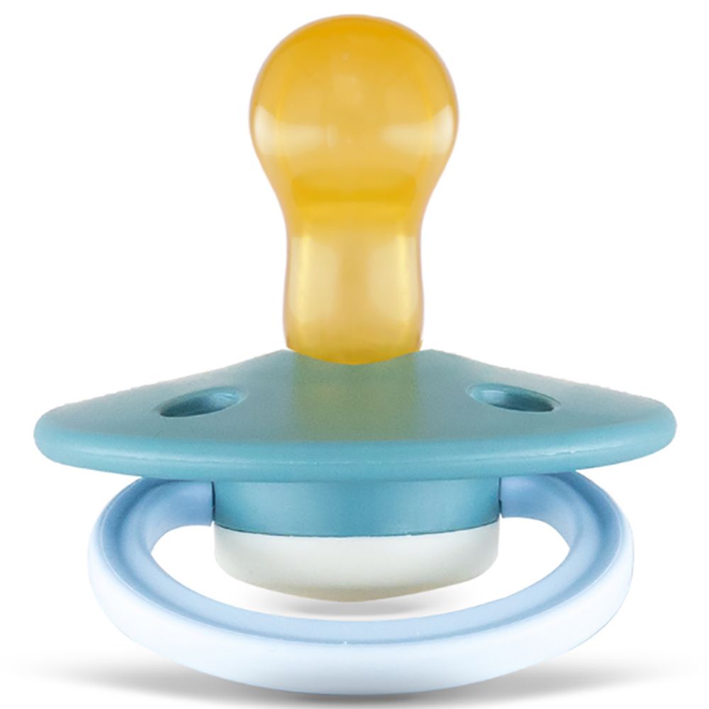 Rebael - Fashion Round Pacifier S1 0-6M - Rainy Pearly Elephant