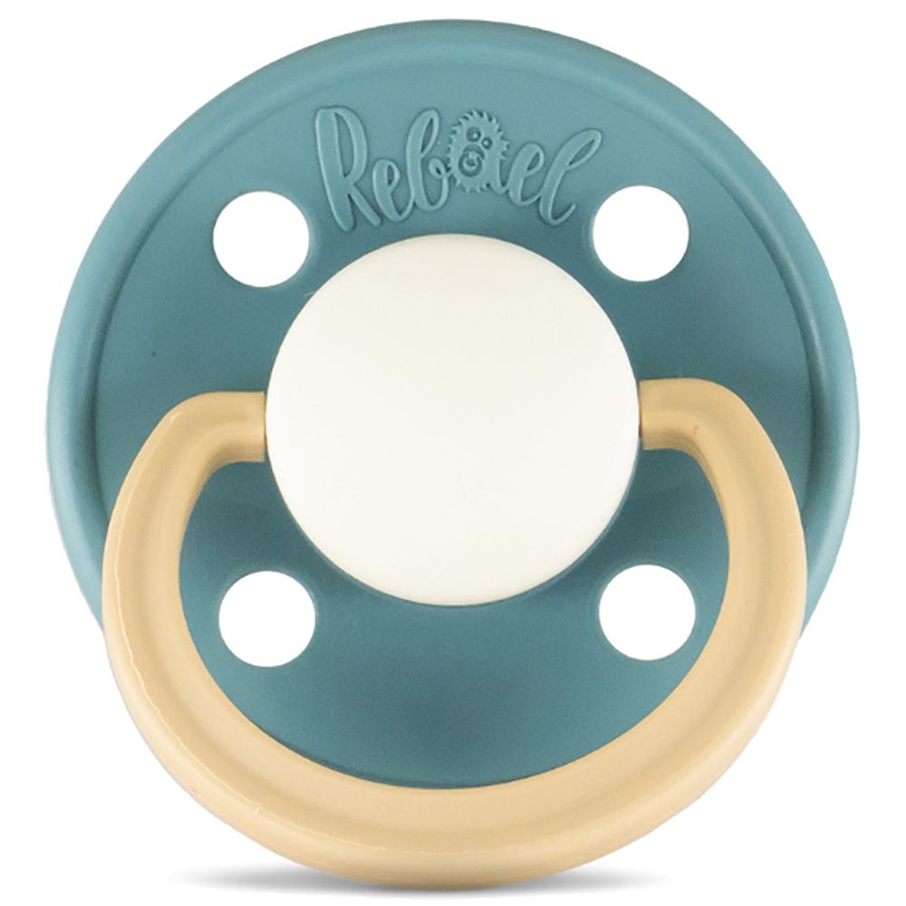 Rebael - Fashion Round Pacifier S1 0-6M - Rainy Pearly Lion