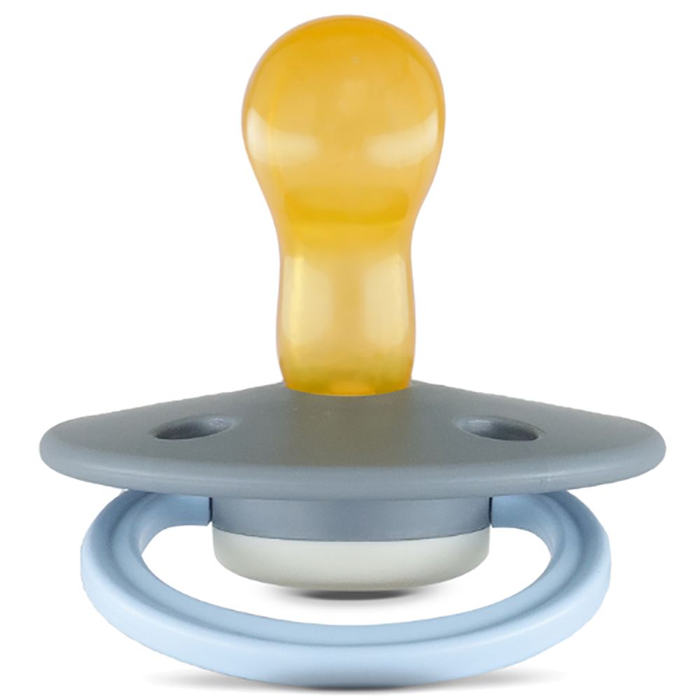 Rebael - Fashion Round Pacifier S1 0-6M - Stormy Pearly Elephant