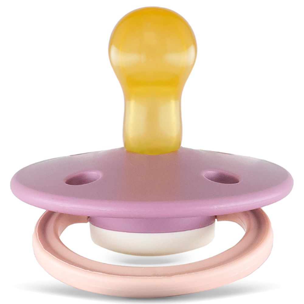 Rebael - Fashion Round Pacifier S1 0-6M - Misty Pearly Poodle