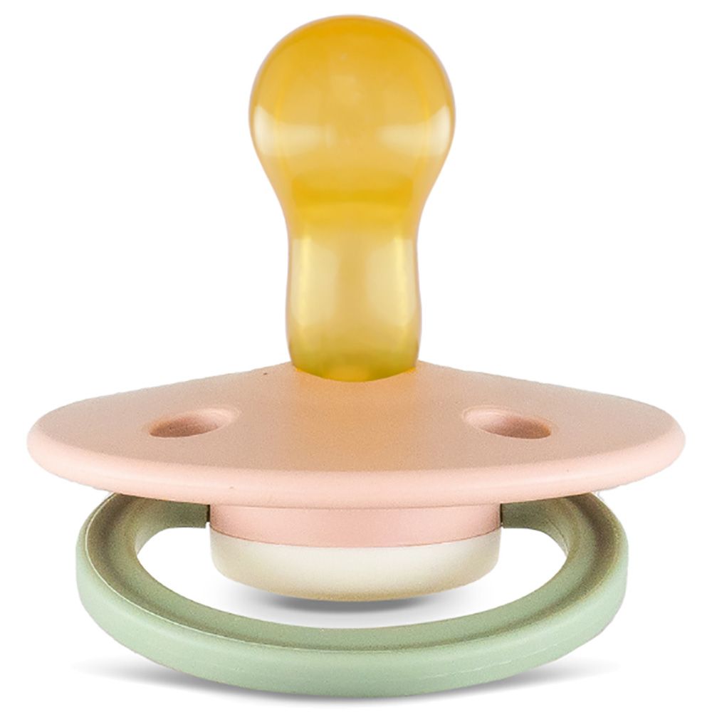 Rebael - Fashion Round Pacifier S1 0-6M - Tornado Pearly Dolphin