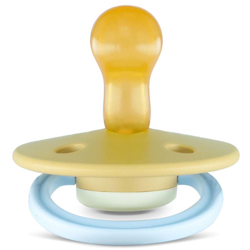 Rebael - Fashion Round Pacifier S1 0-6M - Dusty Pearly Elephant