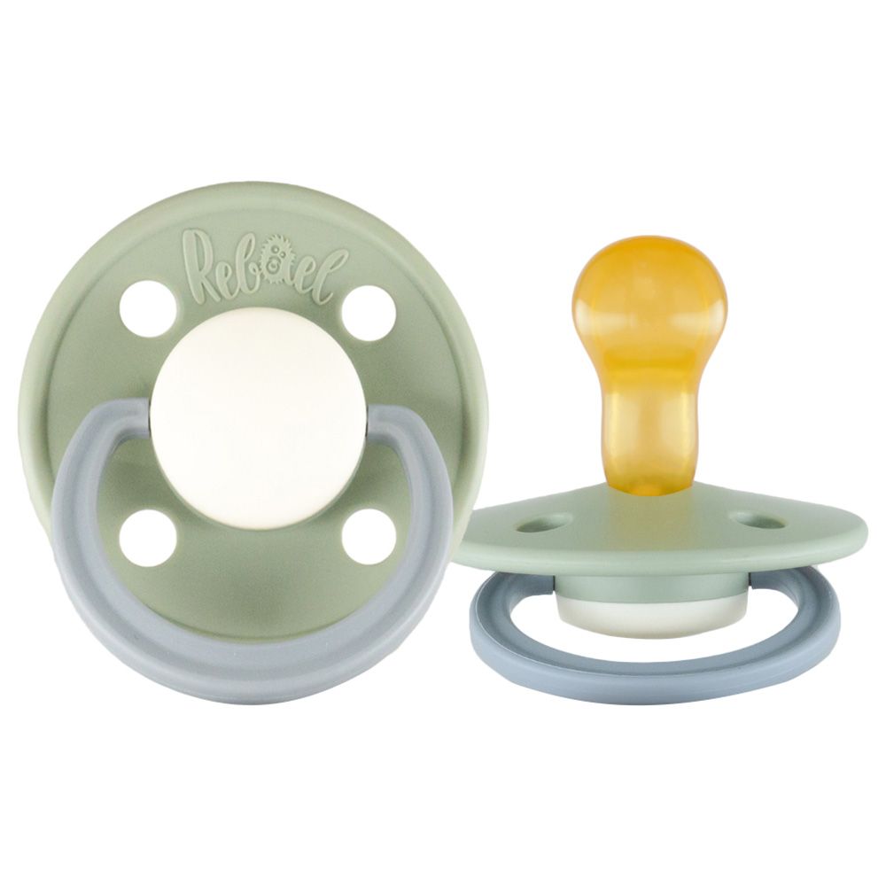 Rebael - Fashion Round Pacifier S1 0-6M - Cloudy Pearly Pony