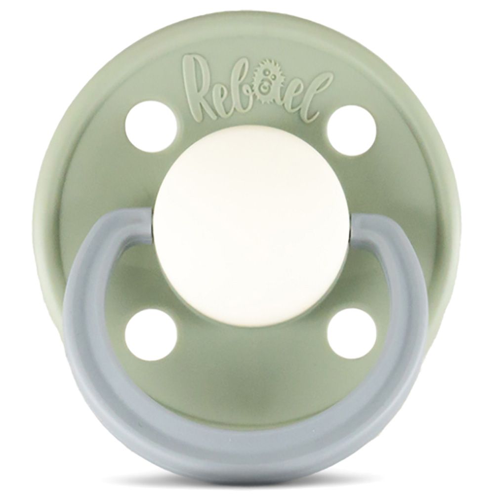 Rebael - Fashion Round Pacifier S1 0-6M - Cloudy Pearly Pony