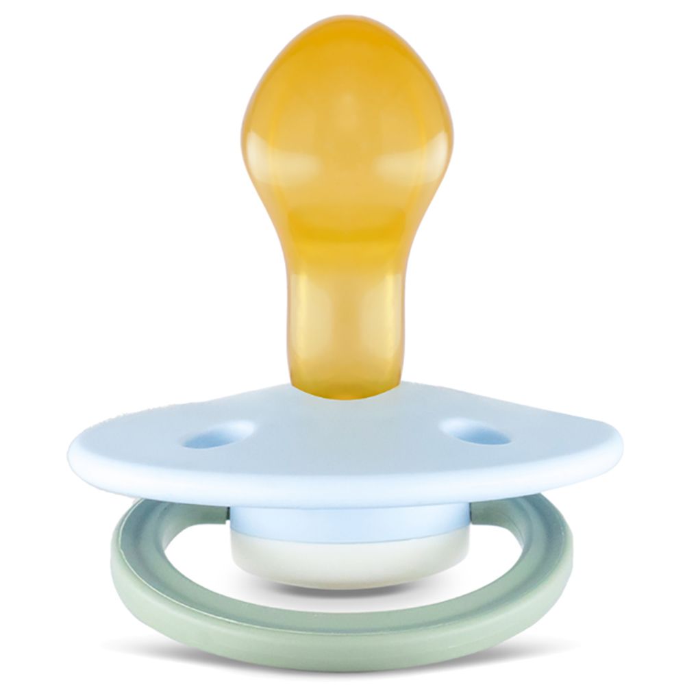 Rebael - Fashion Round Pacifier S2 6M+ - Cold Pearly Dolphin