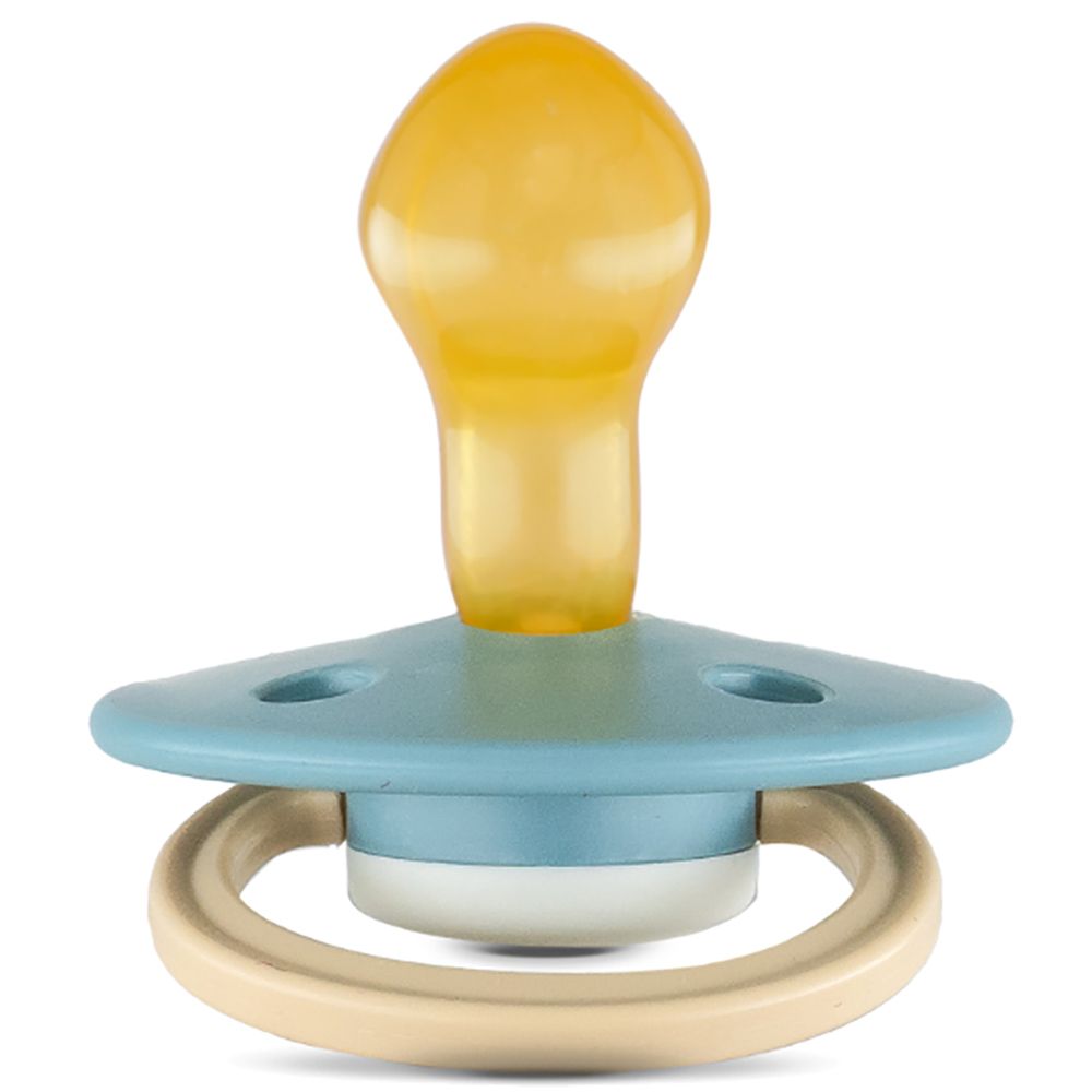 Rebael - Fashion Round Pacifier S2 6M+ - Rainy Pearly Lion