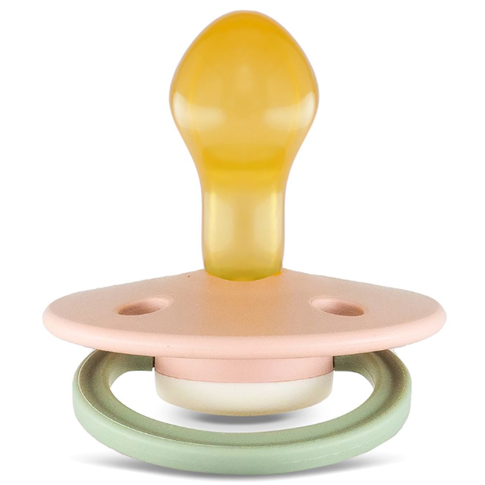 Rebael - Fashion Round Pacifier S2 6M+ - Tornado Pearly Dolphin